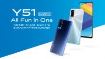 New Vivo Y51 (2020) Launches with a 5000 mAh Fast-Charging Battery and 8GB of Memory