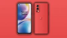 OnePlus Nord 2 5G surfaces in Hot Red colorway