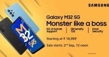 Samsung Galaxy M32 5G Goes Official In India, See Specs & Price