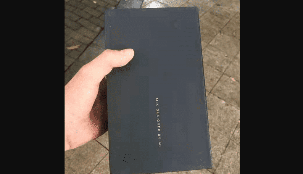 Xiaomi Mi MIX 4 packaging box appears online
