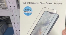 iPhone 13 / Pro tempered glass exposure