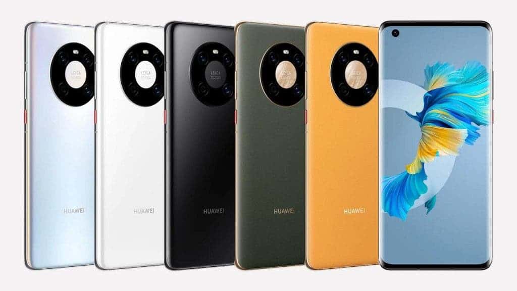 Huawei Mate 40E android smartphones