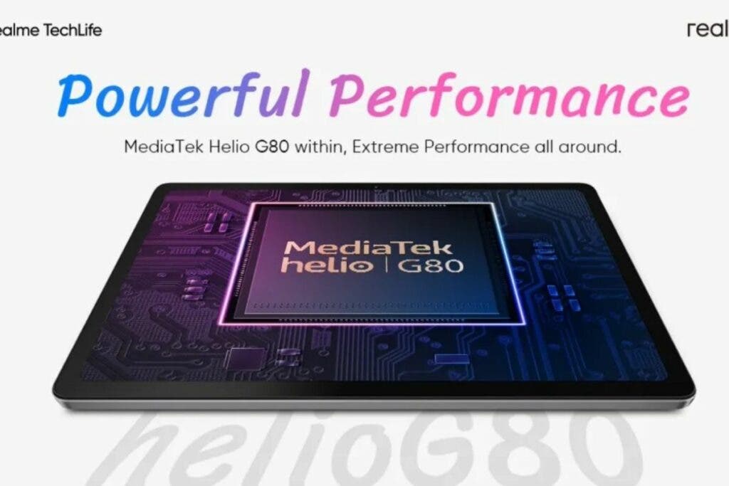Realme Confirms Upcoming Realme Pad Will Sport MediaTek Helio G80 SoC