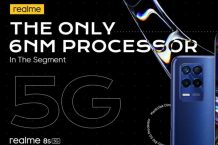 Realme Teases Upcoming Realme 8s, Reveals Rear Design and Camera Module Ahead of Launch