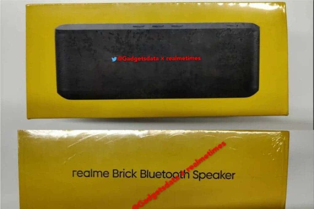 Realme Brick Bluetooth Speaker Tipped Ahead of Launch, Images, Specifications Revealed
