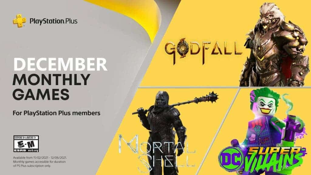 PS Plus December 2021