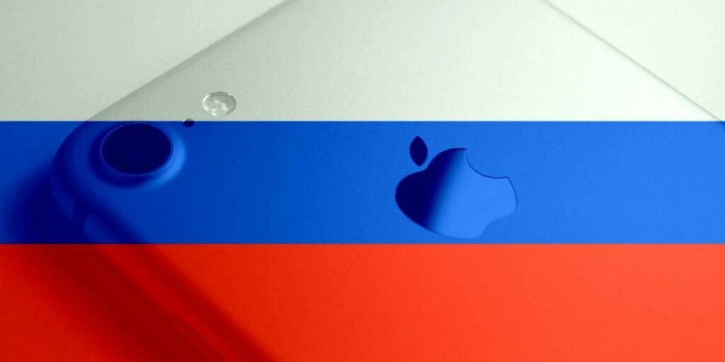 Apple Stops Product sales in Russia