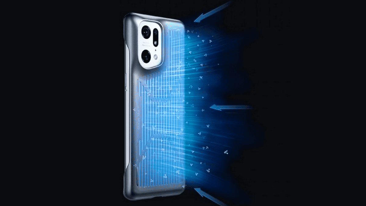 Oppo Find X5 Pro gets a “smart” ice-skin cooling case