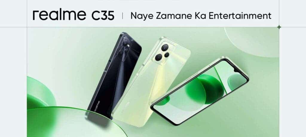 Realme C35 sale in India