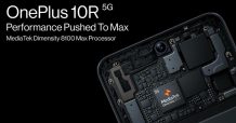 OnePlus 10R 5G Will Be Powered By MediaTek Dimensity 8100-MAX SoC