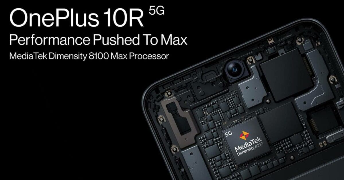 OnePlus 10R 5G Will Be Powered By MediaTek Dimensity 8100-MAX SoC