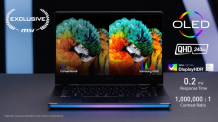 MSI unveils a laptop that supports Samsung 48 – 240Hz “OLED Sync”