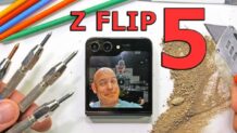 Inside the Galaxy Z Flip5’s Durability Test